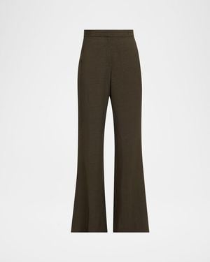 Jason Wu Soft Suiting Flare-Leg Pants - Multicolor