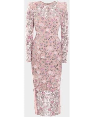 Zhivago The Death Of Roses Cocktail Dress - Pink