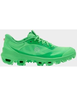 Loewe X On & Apos;S Cloudventure 2 Mesh Running Sneakers - Green