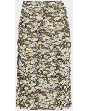 Stella McCartney Daisy Mesh Skirt - Multicolor