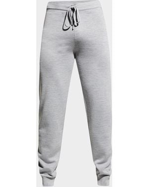 Corneliani Apos;S Wool-Blend Jogger Pants - Gray