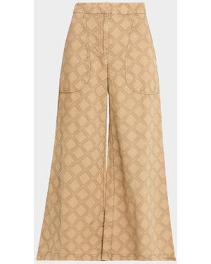 JBQ Oslo Wide-Leg Pants - Natural