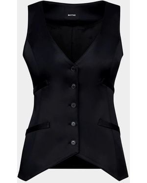 Smythe Tuxedo Waistcoat - Black