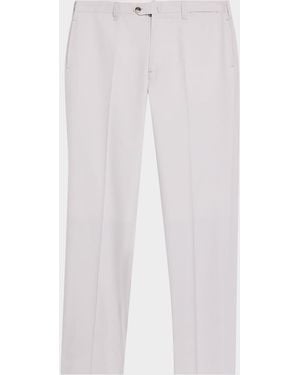 Cesare Attolini Apos;S Cotton-Wool Twill Pants - White