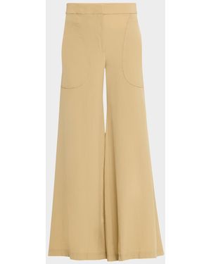 JBQ Oslo Wide-Leg Pants - Natural