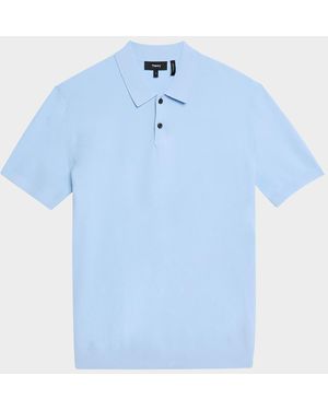 Theory Goris Polo Shirt - Blue