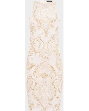 knee length dresses for ladies SPINE OPEN BACK (MAXI DRESS) main image 1
