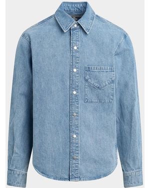 Hudson Jeans Apos;S Denim Button-Down Shirt - Blue