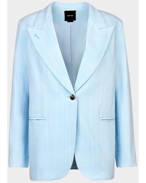 Smythe 90S Single-Breasted Blazer - Blue