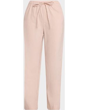 Rag & Bone Logan Drawstring Beach Pants - Pink