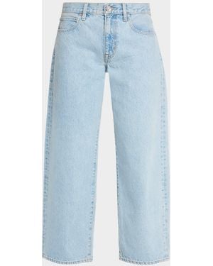 SLVRLAKE Denim Jamie Ankle Curve Jeans - Blue