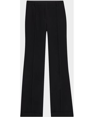 A.L.C. Max Cuffed Straight-Leg Pants - Black