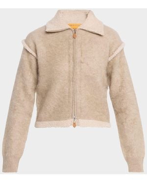 Guest In Residence Grizzly Frankie Cashmere Jacket - Gray