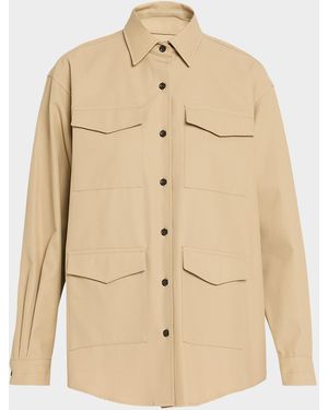 Maria McManus Cargo Pocket Utilitarian Shirt - Natural