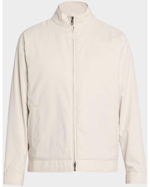 Peter Millar Apos;S Bleecker Wind-Resistant Jacket - Natural