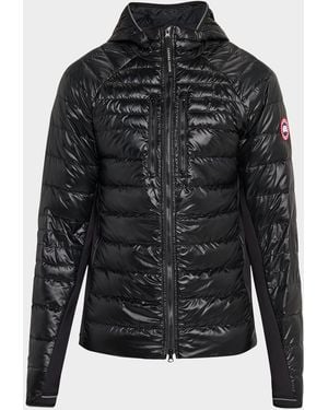 Canada Goose Hybridge Lite Slim Fit Hooded Jacket - Black