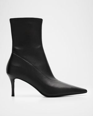 Rag & Bone Mercer Leather Ankle Boots - Black