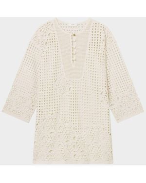 FRAME The Postcard Tunic Dress - White