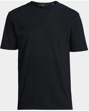 Vince Apos;S Garment-Dyed Crewneck T-Shirt - Black