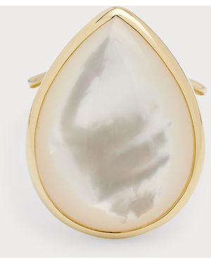 Ippolita 18K Polished Rock Candy Medium Teardrop Ring - Natural