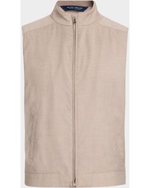 Peter Millar Apos;S Crown Crafted Excursionist Lite Vest - Natural