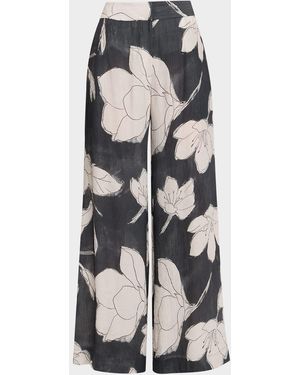 JBQ Arlan Wide-Leg Pants - White