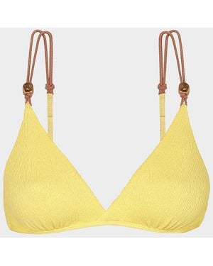 ViX Nancy Kira Bikini Top - Yellow