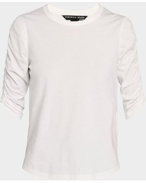 Veronica Beard Waldorf Tee - White