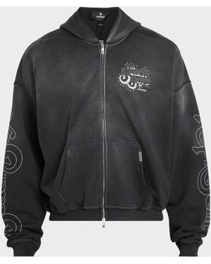 Represent X The Beach Boys & Apos;S Full-Zip Hoodie - Black