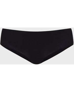 Commando Seamless Bikini Briefs - Black