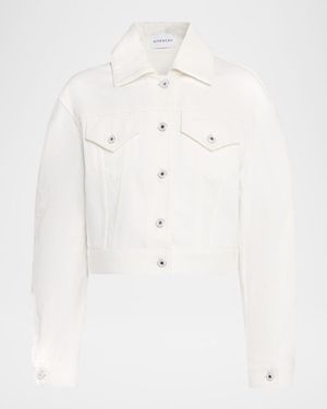 Givenchy Cocoon Denim Jacket - Natural