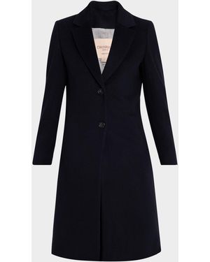 Chiarulli Perseide Classic Single-Breasted Coat - Blue