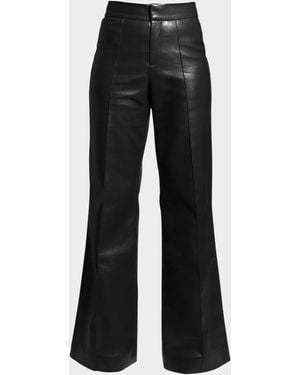 AS by DF Tell Me Lies Recycled Leather Pants - Black