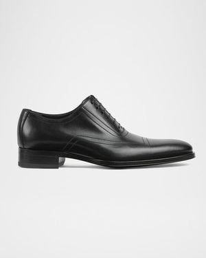 Gucci Apos;S Branded-Sole Leather Oxfords - Black