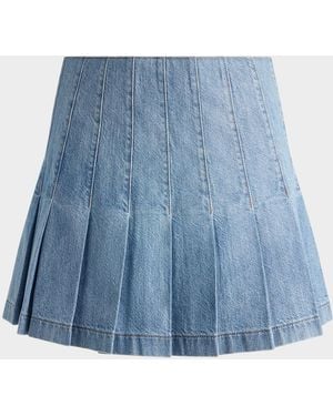 Alice + Olivia Carter Mini Skirt - Blue