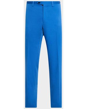 Kiton Apos;S Napoli Cotton-Cashmere Pants - Blue