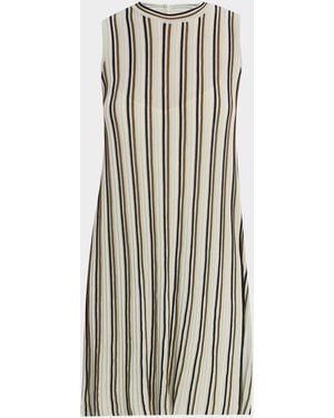 Rag & Bone Victoria Stripe Crewneck Mini Dress - Multicolor