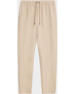Onia Air Linen-Blend Drawstring Pants - Natural