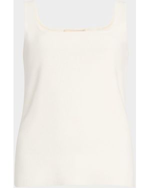 Figue Marla Sweater Tank Top - Natural