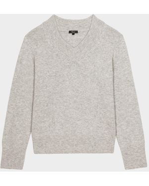 Rails Lidya V-Neck Sweater - White