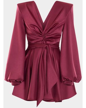 Zhivago The Fading Hour Mini Dress - Red