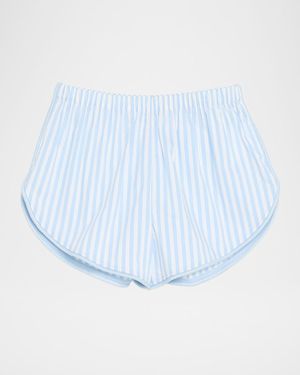 Solid & Striped The Lester Striped Shorts - Blue