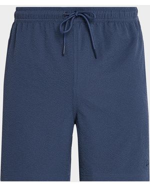 Rails Apos;S Brea Textured Drawstring Shorts - Blue