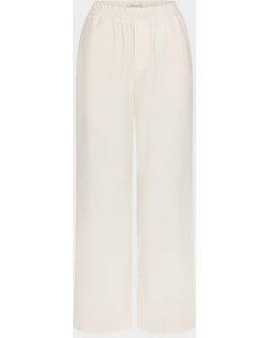 FRAME X Sotheby & Apos;S Relaxed Cotton Pants - White