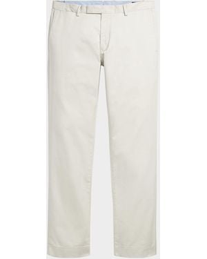 Polo Ralph Lauren Straight-Fit Cotton Stretch Pants - White