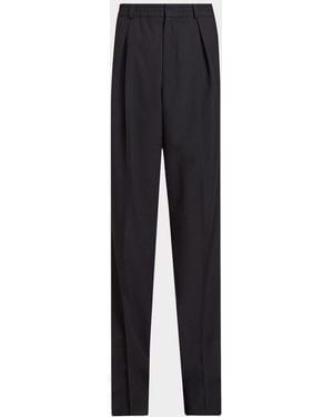 Balmain Apos;S Pleated Regular-Fit Wool Pants - Multicolor