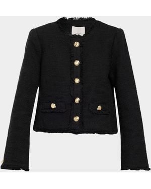 Cinq À Sept Christie Tweed Jacket - Black