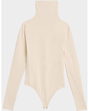 Wolford Colorado Turtleneck Bodysuit - White