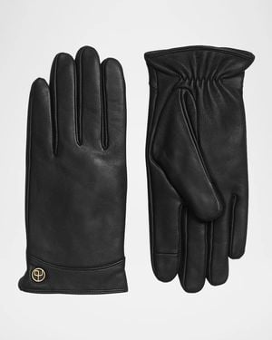 Rag & Bone Joni Leather Gloves - Black