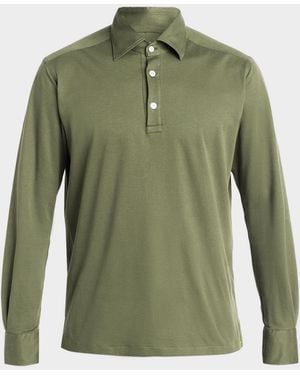 Kiton Apos;S Cotton Polo Shirt - Green